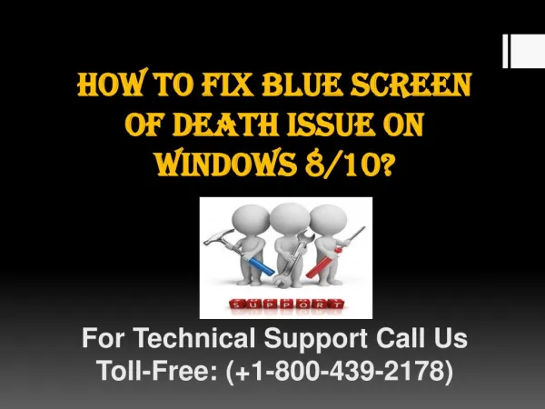 How to fix Blue Screen of Death issue