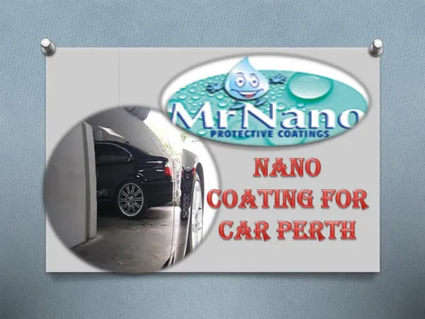 Nano Coating For Car Perth