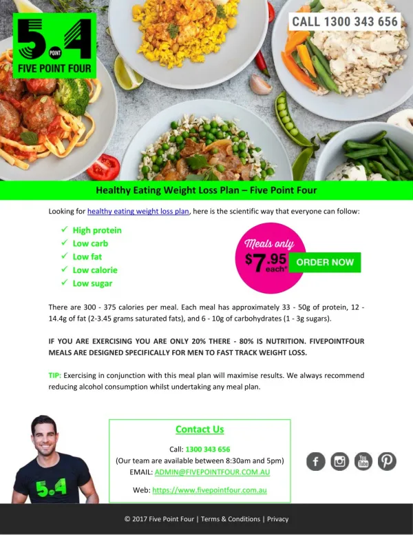 Healthy Eating Weight Loss Plan – Five Point Four