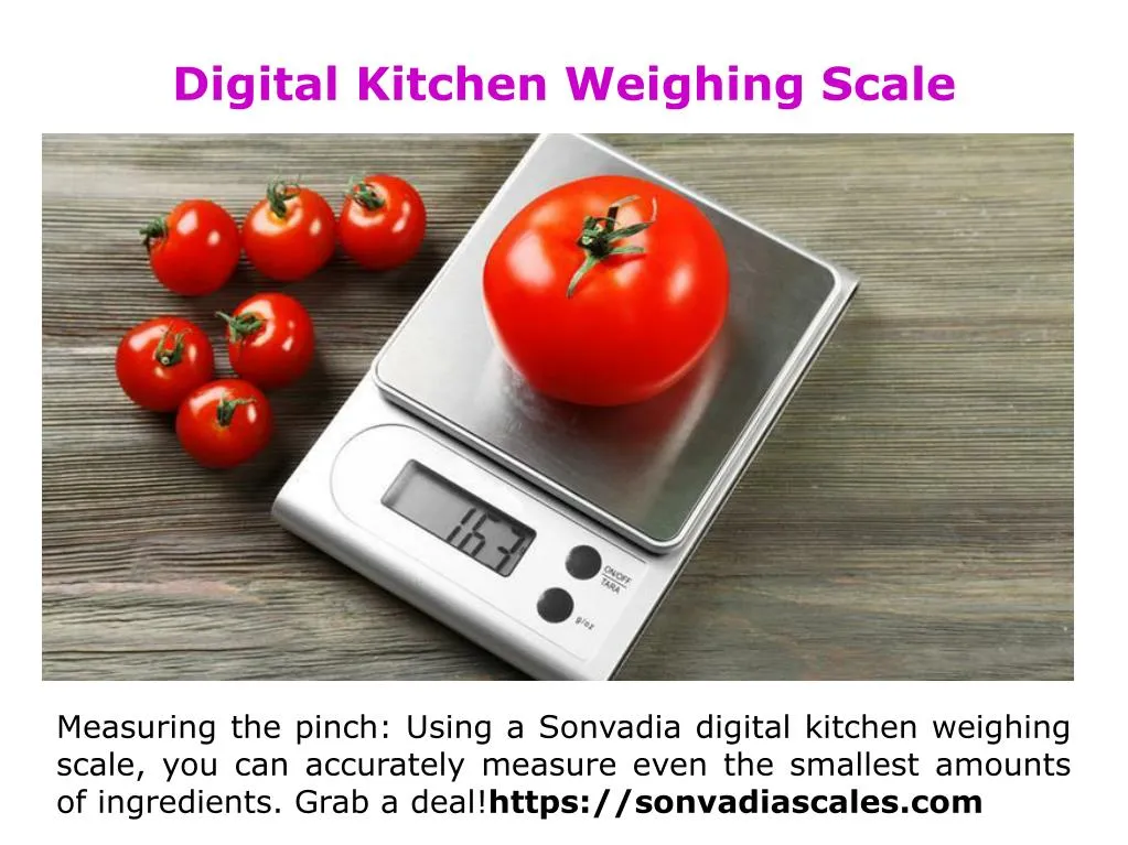 digital kitchen weighing scale