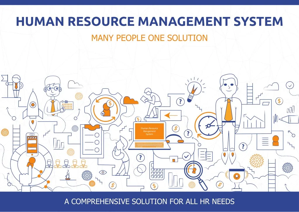 human resource management system many people