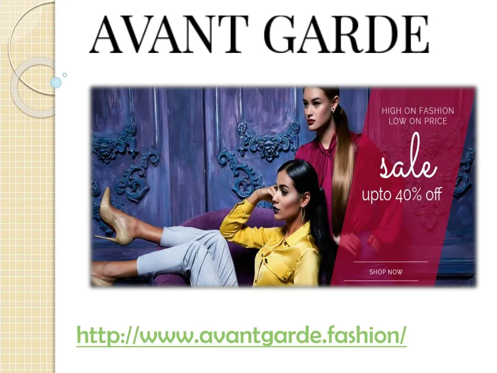 http www avantgarde fashion