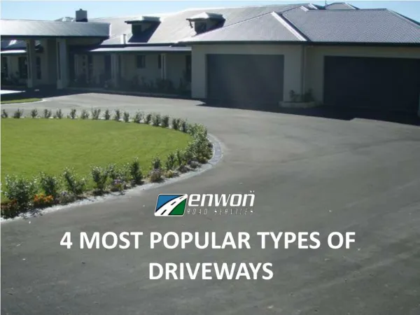 Pros And Cons of 4 Most Popular Types of Driveways