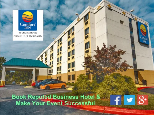 Book Reputed Business Hotel & Make Your Event Successful