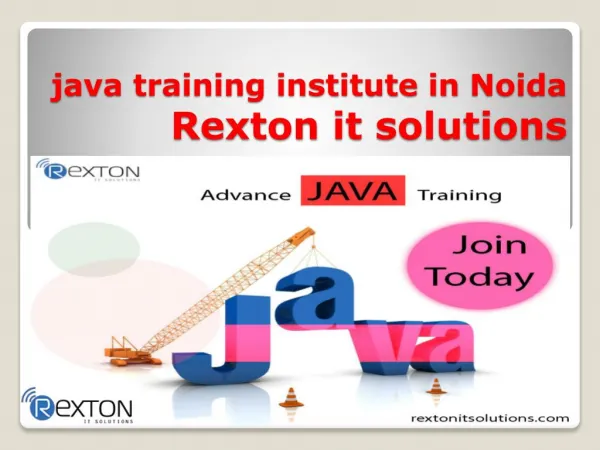 java training institute in Noida