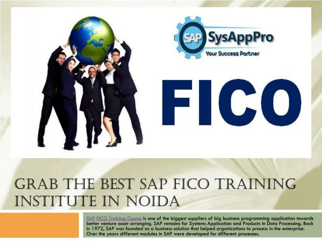 grab the best sap fico training institute in noida