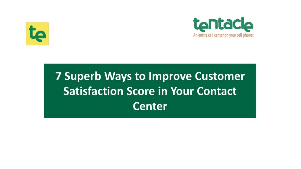 7 superb ways to improve customer satisfaction
