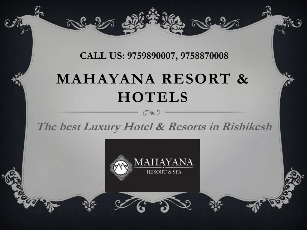 mahayana resort hotels