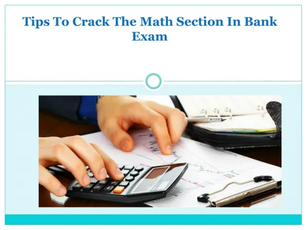 Crack Maths Section in Bank Exams
