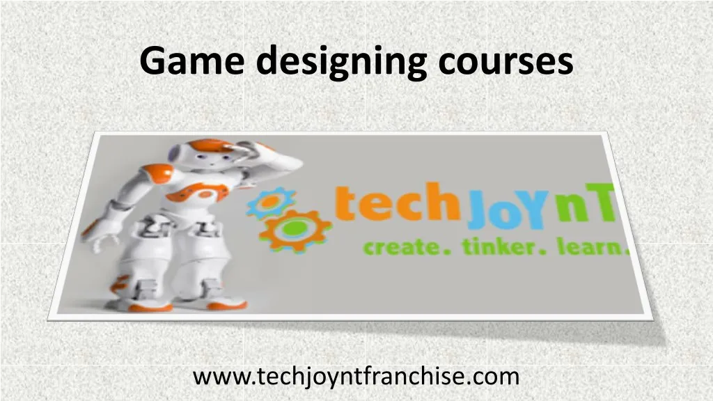 game designing courses