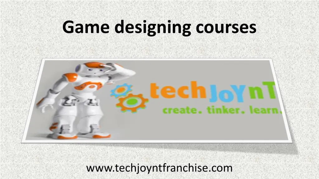 game designing courses
