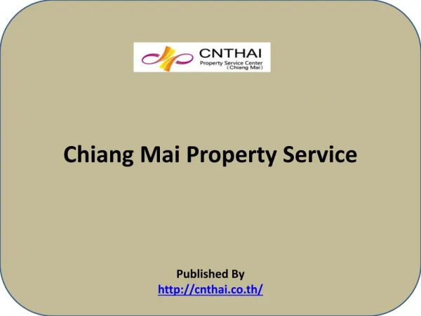 Chiang Mai Property Service