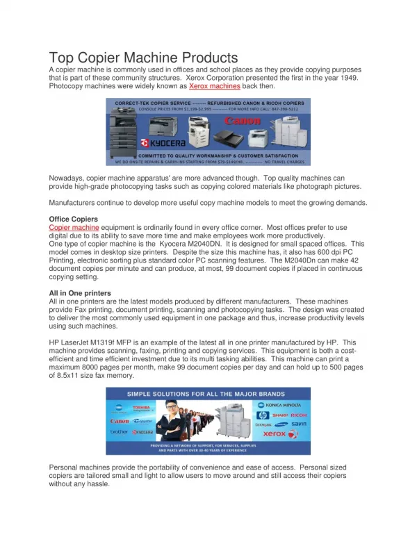 Choosing a wide format printer, copier or scanner