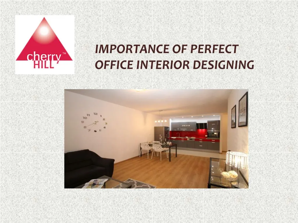 importance of perfect office interior designing