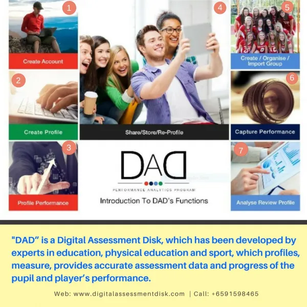 DAD iPad App Teacher Can Easily Evaluate Performance and access Student Record