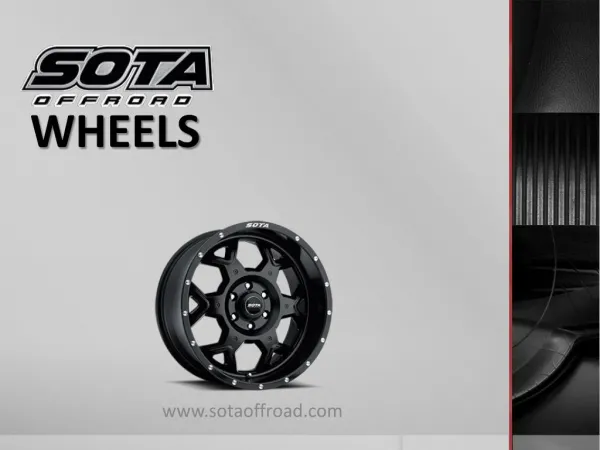 Sota Offroad Wheels - www.sotaoffroad.com
