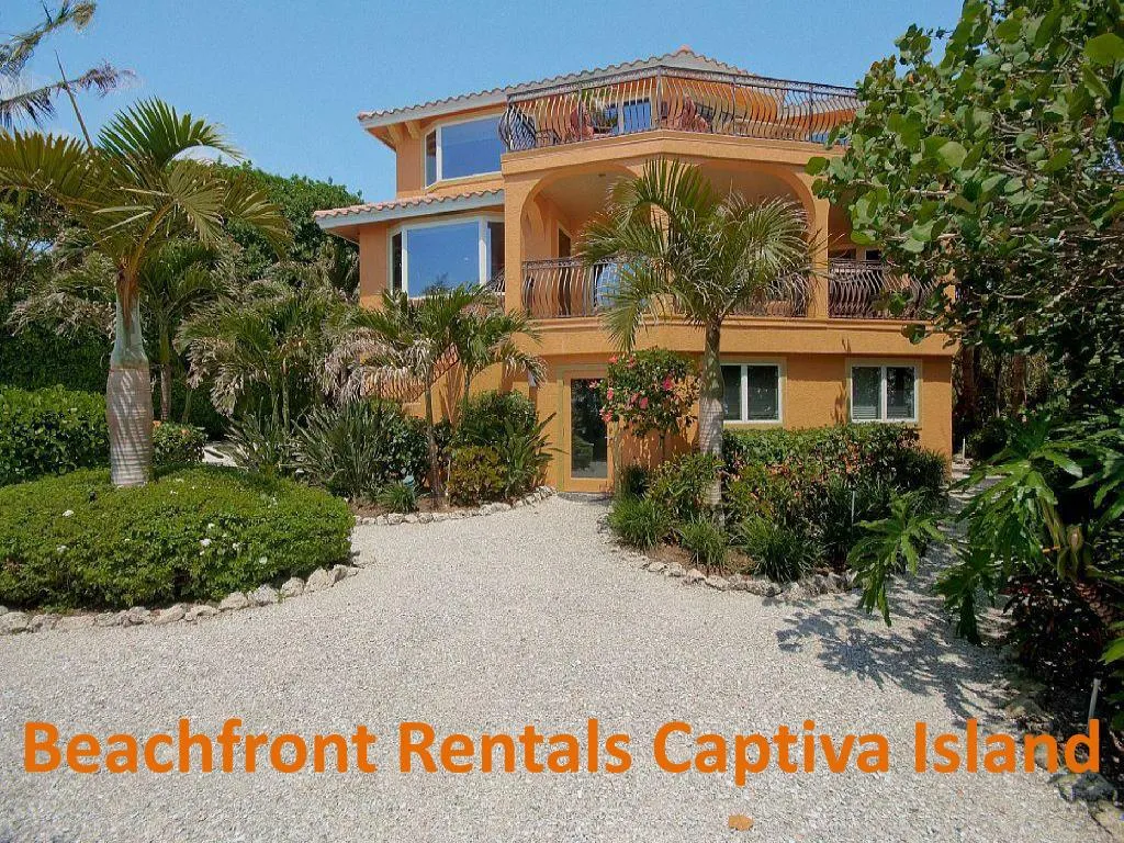 beachfront rentals captiva island