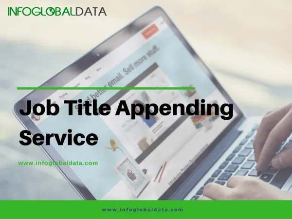 Job Title Appending Service