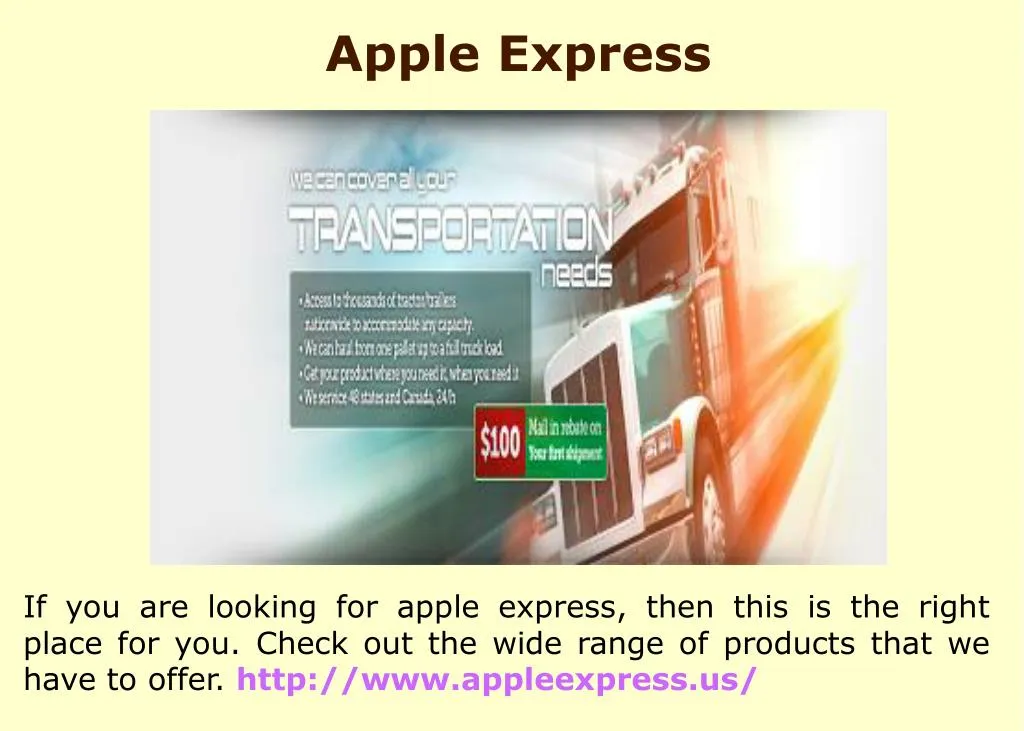 apple express