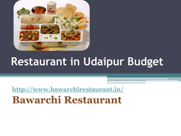 Restaurants in Udaipur Budget