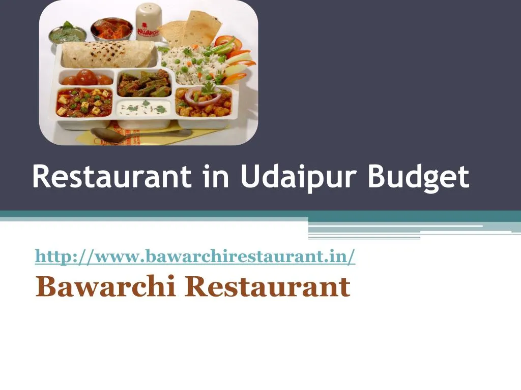 restaurant in udaipur budget
