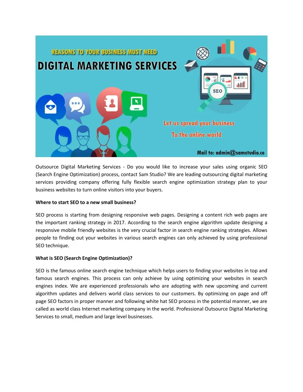 outsource digital marketing services do you would