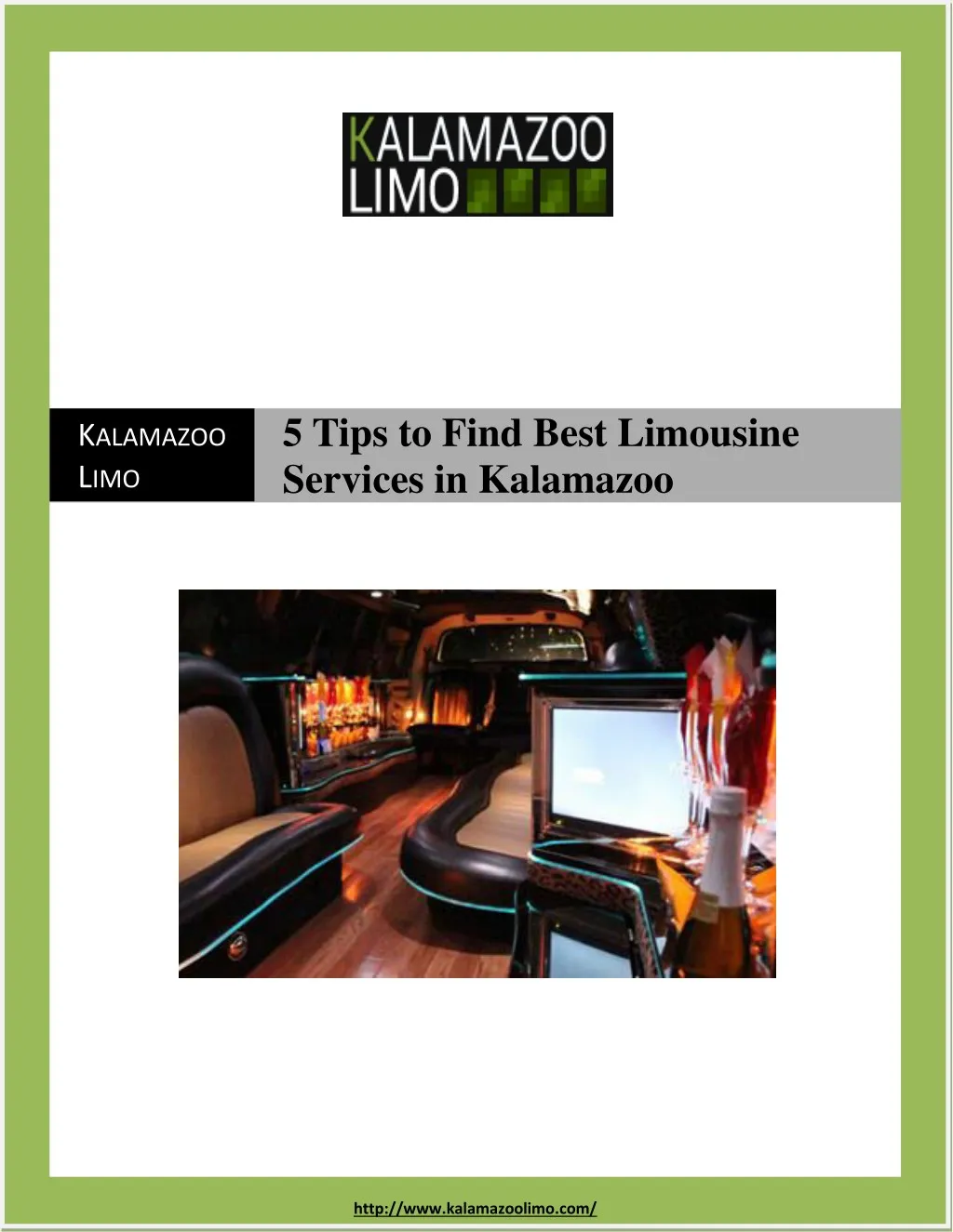 5 tips to find best limousine services
