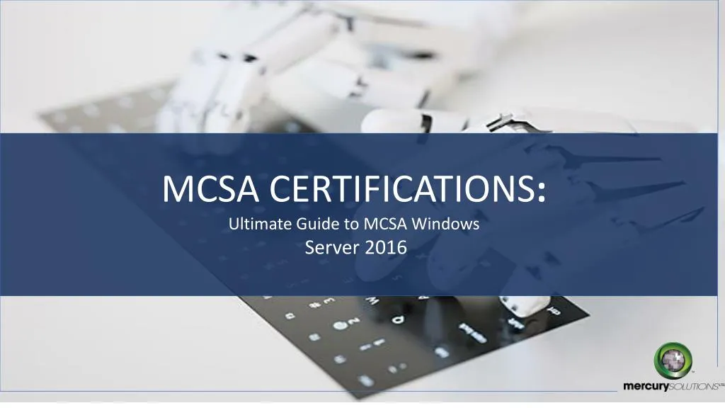 mcsa certifications ultimate guide to mcsa