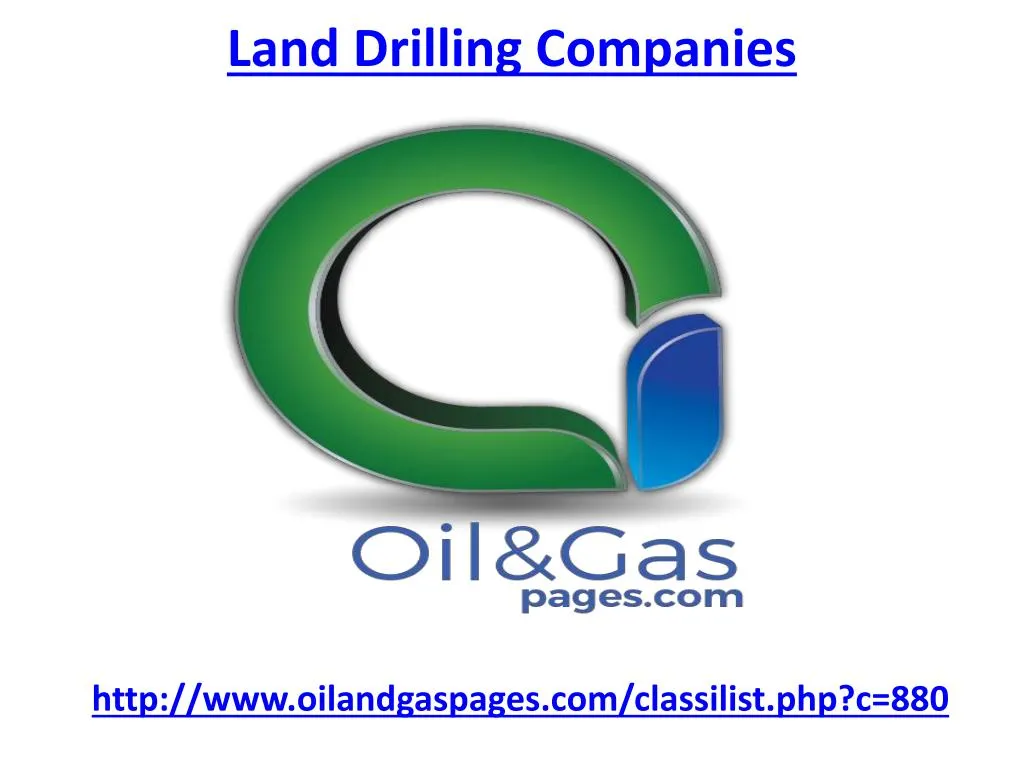 land drilling companies
