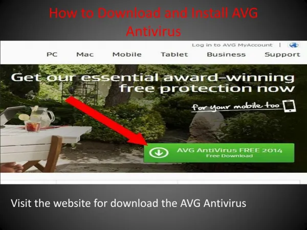 How To Download And Install AVG Antivirus?