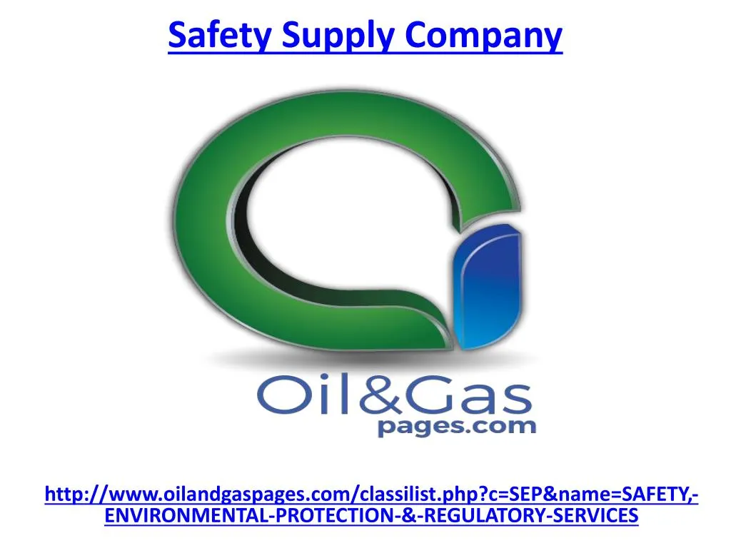 s afety supply company