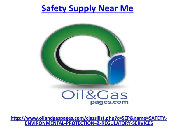 Get the best safety supply near me