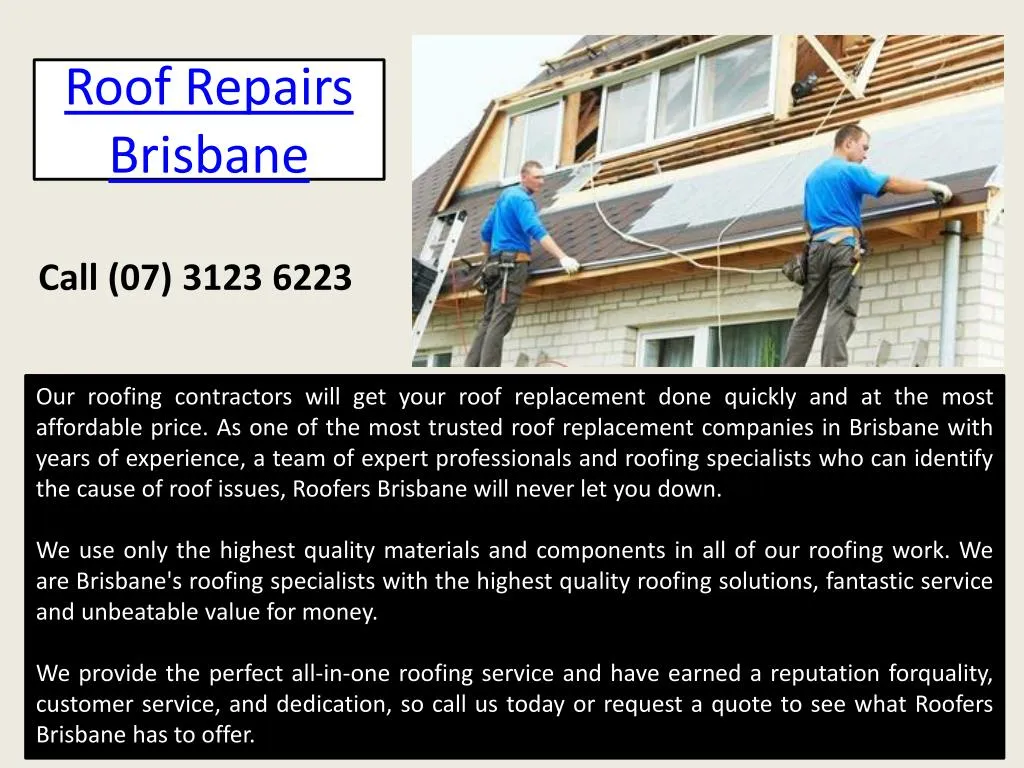 roof repairs brisbane