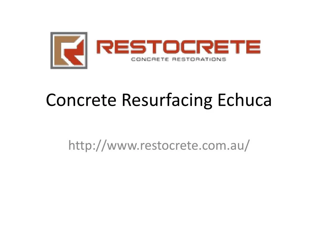concrete resurfacing echuca