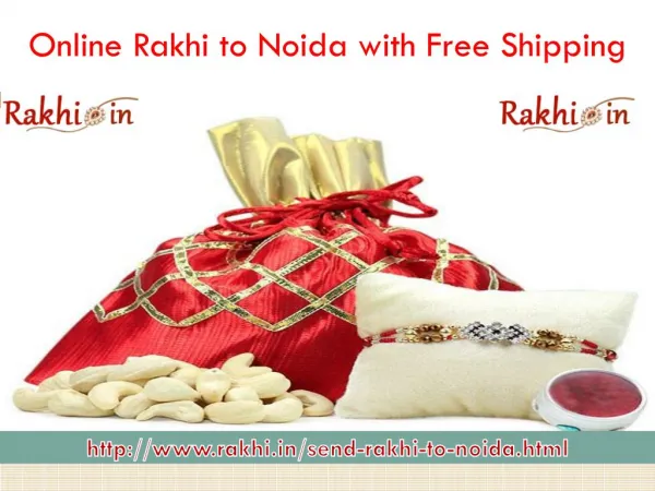 Online rakhi delivery to Noida|FREE shipping Send rakhi to Noida