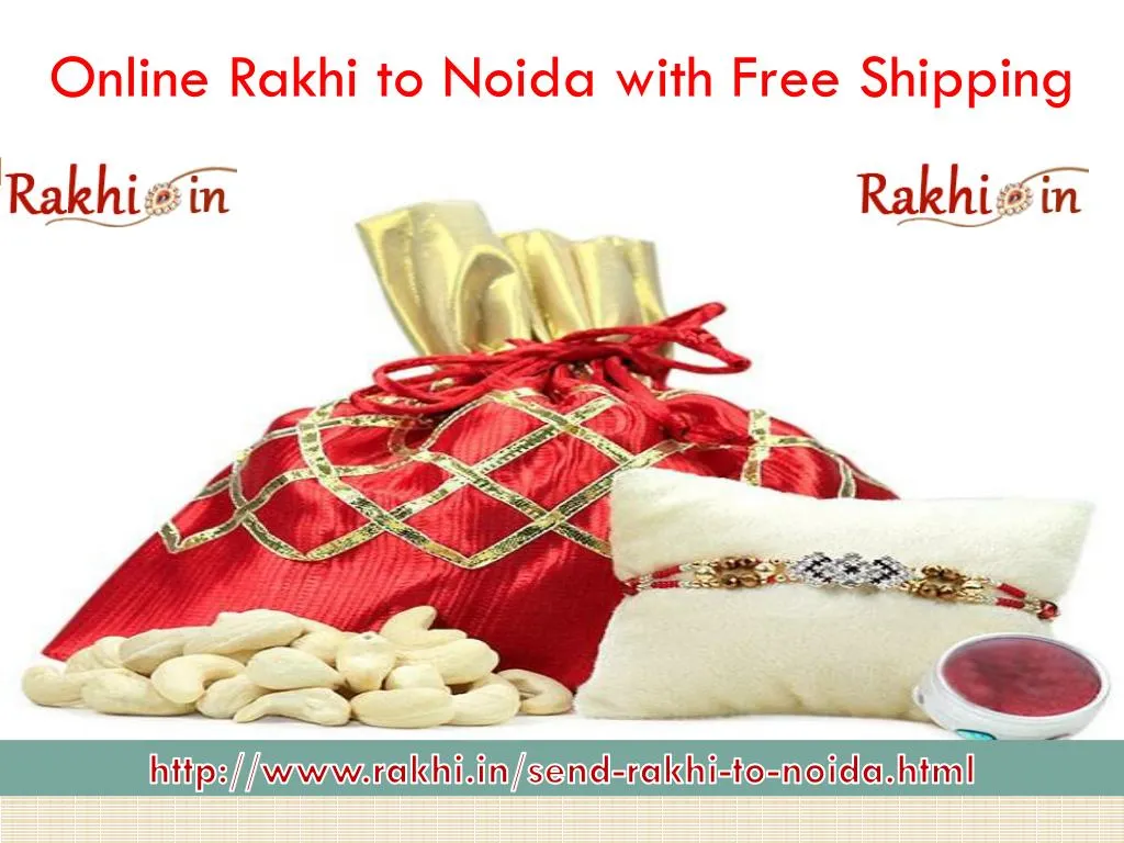 online rakhi to noida with free shipping