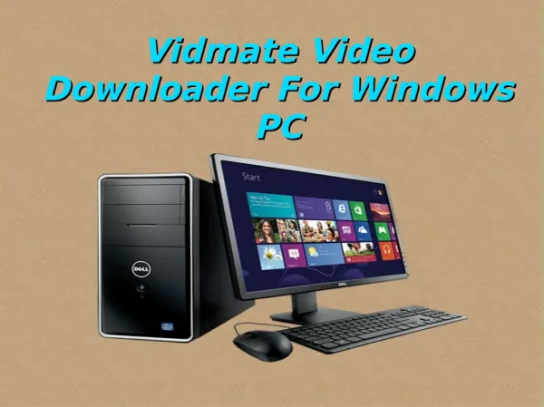 Vidmate Video Downloader For Windows PC