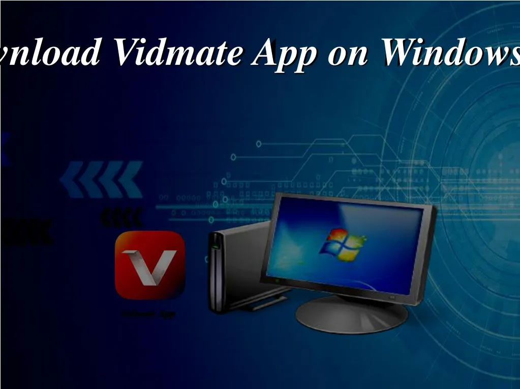 how to download vidmate app on windows computers