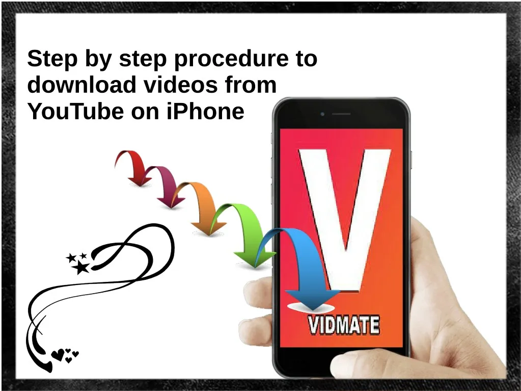step by step procedure to download videos from