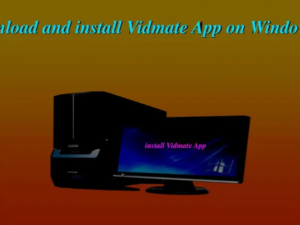 How To Download and install Vidmate App on Windows Computer?