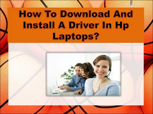 How to download and install a driver in hp laptops