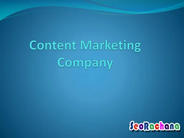 Content Marketing Company