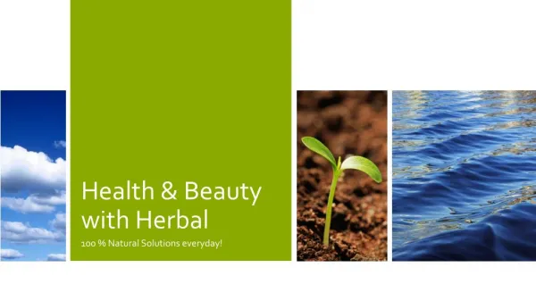 Health & Beauty with Herbal