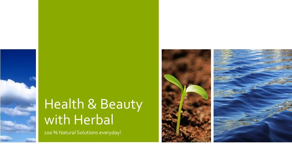 health beauty with herbal