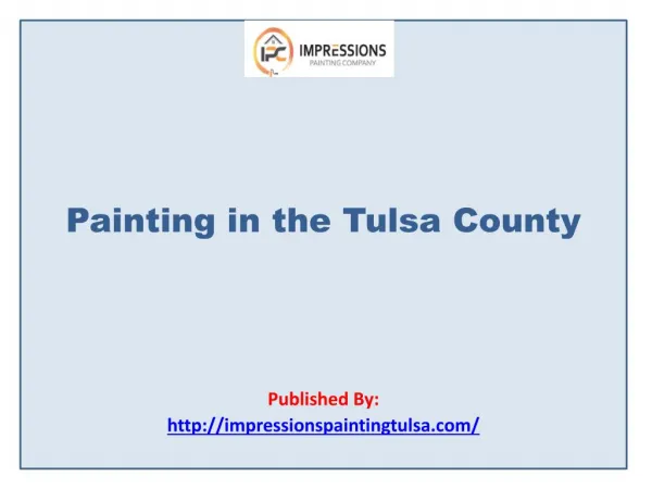 Painting in the Tulsa County