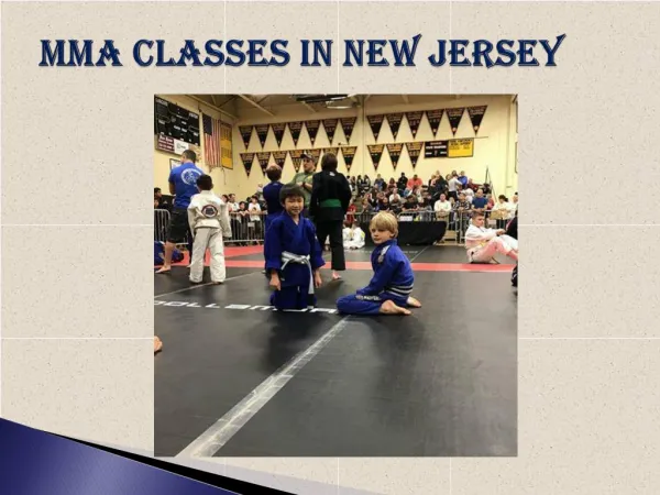 MMA Classes in New Jersey