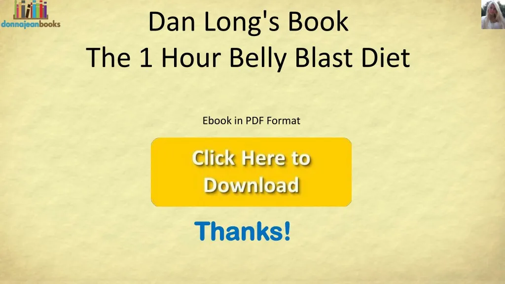 dan long s book the 1 hour belly blast diet