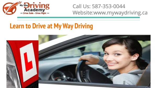 Learn to Drive at Driving Schools in Calgary