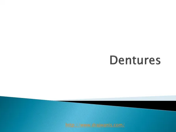 Overview of Denture by – Dr. Ajwani Dentist in Pune