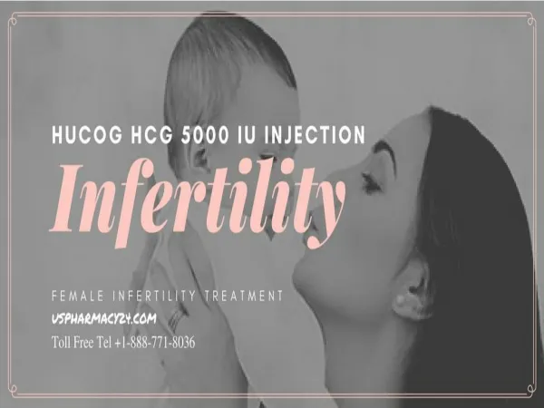 Hucog Hcg 5000 IU Hormone Injection